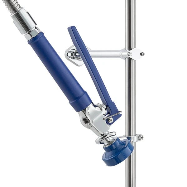 Waterloo 1.15 GPM Deck-Mounted Pre-Rinse Faucet With Single Base And 18" Double-Jointed Add-On Faucet - Image 3