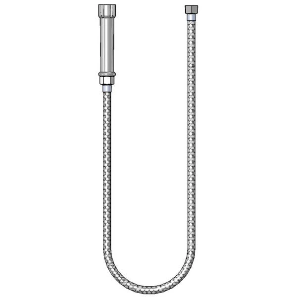 T&S Brass And Bronze Works T&S B-0044-V 44" Vinyl Hose