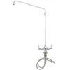 T&S Brass And Bronze Works T&S B-0271 Deck Mounted Single Hole Pantry Faucet With Flex Inlets, 12" Swing Nozzle, Eterna Cartridges, And 18" Riser 2 T&S Brass And Bronze Works T&S B-0271 Deck Mounted Single Hole Pantry Faucet With Flex Inlets, 12" Swing Nozzle, Eterna Cartridges, And 18" Riser -Faucet Equipment Shop 457681