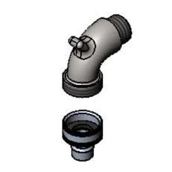 T&S Brass And Bronze Works T&S 001370-45 Female Quick Disconnect Plug For B-1006 Spray Assembly