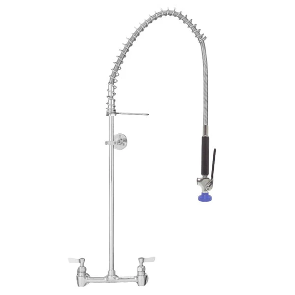 Fisher 64793 Backsplash Mounted Pre-Rinse Faucet With Wall Bracket And 8" Centers