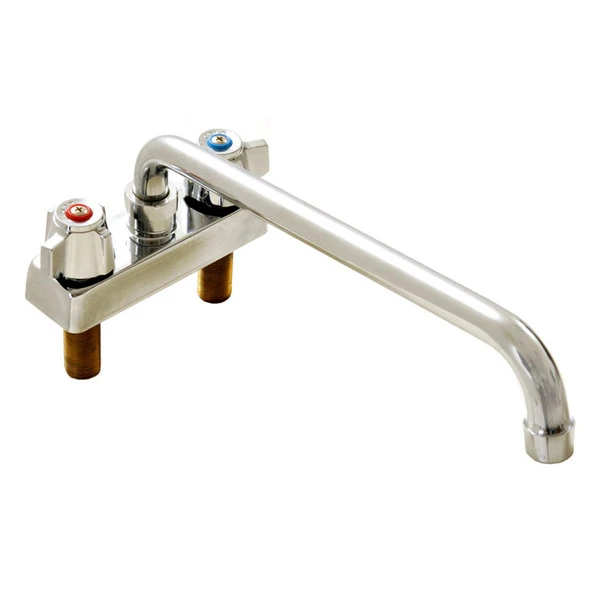 Eagle Group 301440 Deck Mounted Faucet With 14" Swing Nozzle, 4" Centers, And Wrist Handles