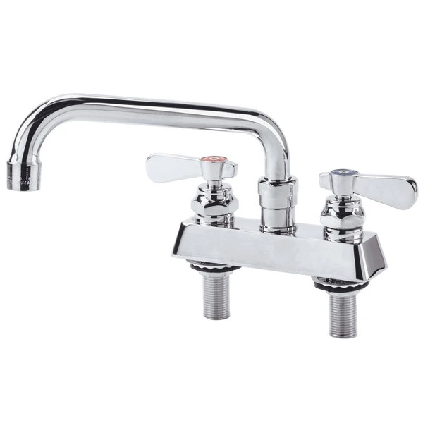 Regency Plumbing & Hardware Regency Deck Mount Heavy-Duty Bar Faucet With 8" Swing Spout And 4" Centers - Image 2